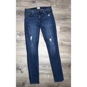 Women's Hudson Krista Super Skinny Denim Stretch Medium Wash Jeans Pants Size 29